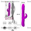 Ward vibrador rotativo con funcion de extension o empuje y carga USB